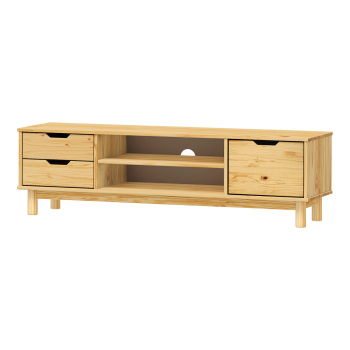 Stolik pod telewizor 1 drzwi + 2 szuflady BONITO 2 lakier