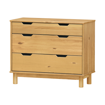 Komoda z szufladami 2+1 BONITO 2 wax