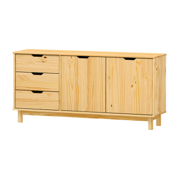 Komoda 2 drzwi + 3 szuflady BONITO 2 lakier