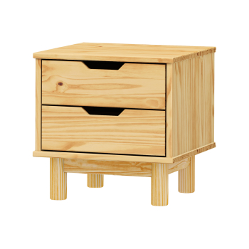 Szafka nocna 2 szuflady BONITO 2 lakier