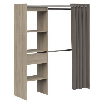 CHICAGO dębowy schowek/szafka z zawiasem