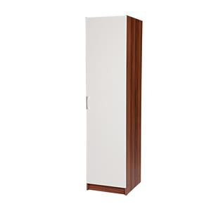 Szafa ESO 1 drzwi 61510 orzech/biała