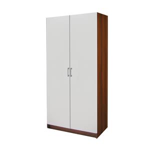 Szafa ESO 2-drzwiowa 61520 orzech/biała