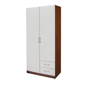Szafa ESO 2-drzwiowa 61521 orzech/biała