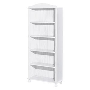 Regał 8048 lite drewno biały lakier