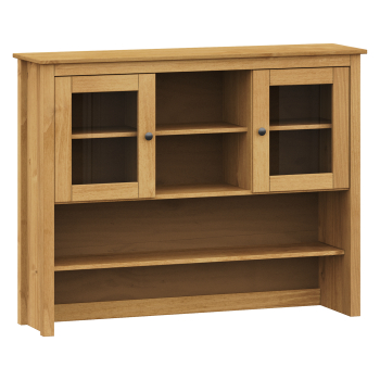 Nadstawka do kredensu 2 drzwi + półka TORINO wosk