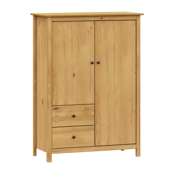 Komoda 2 drzwi + 2 szuflady TORINO wosk