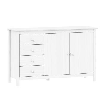 Komoda 2 drzwi + 4 szuflady TORINO biały