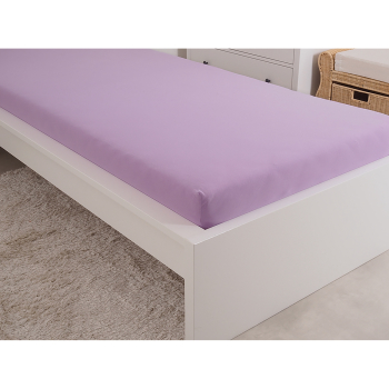 Prześcieradło jersey IDEAL 90x200 fioletowe