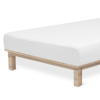 Prześcieradło Andrea Simone boxspring 90x200x35 białe