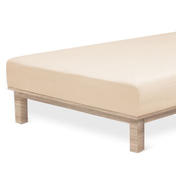 Prześcieradło Andrea Simone boxspring 90x200x35 kawa