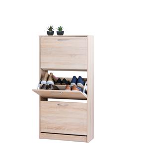 Szafka na buty LINZ 3 wnęki dąb
