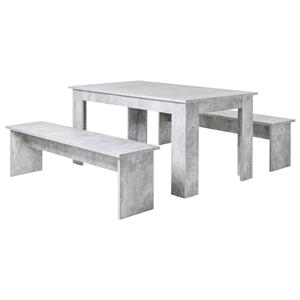 Zestaw do jadalni MUNCHEN 140 beton