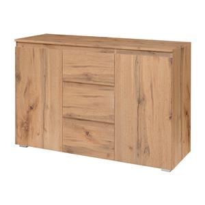 Komoda 2 drzwi + 3 szuflady IMAGE 4 złoty dąb