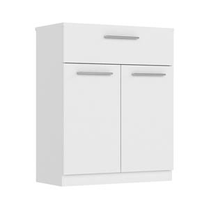 Komoda 2 drzwi + 1 szuflada SURREY biała