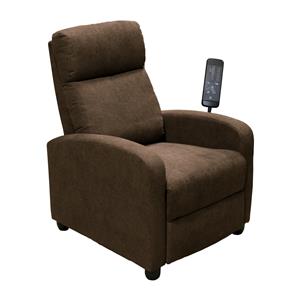Fotel masujący DELUXE brązowy