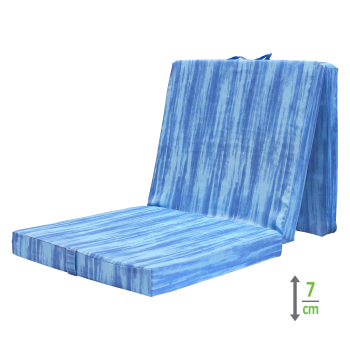 Materac składany THOMMY 60x190 niebieski