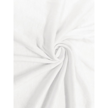 Prześcieradło LUX jersey 180x200 białe