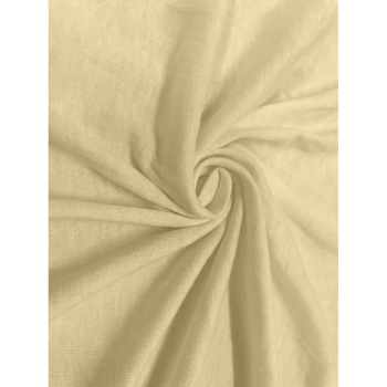 Prześcieradło LUX jersey 180x200 kremowe