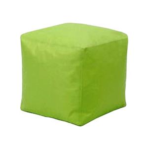 Taboret do siedzenia CUBE jasnozielony z wypełnieniem